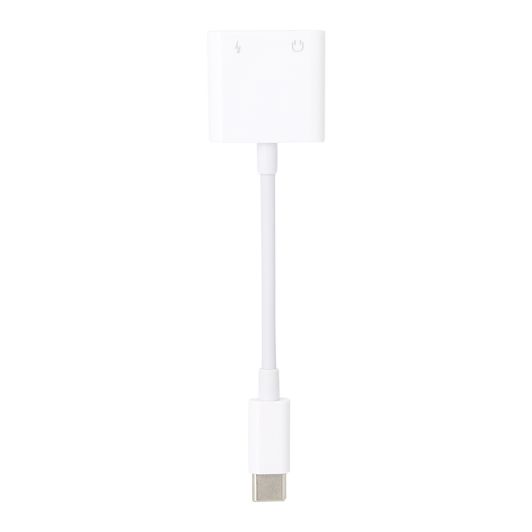 EDENWOOD USB C and JACK Adaptador Blanco
