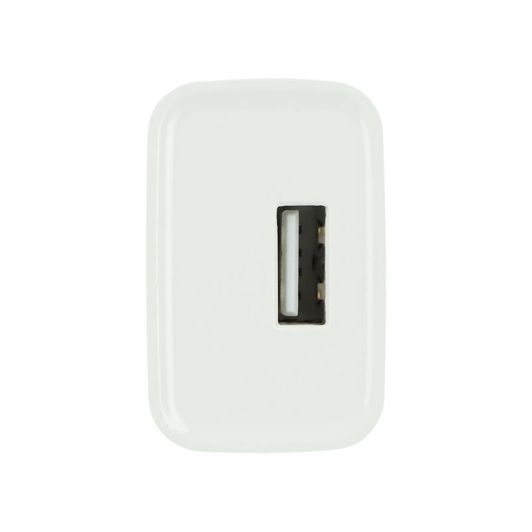 HIGH ONE SECTOR 1USB 2.4 Adaptador Blanco