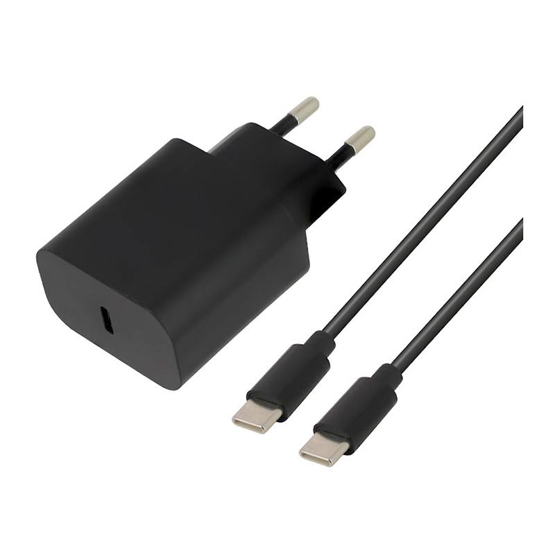 EDENWOOD SECTEUR Adaptador USB 25W USB‑C Negro Compacto