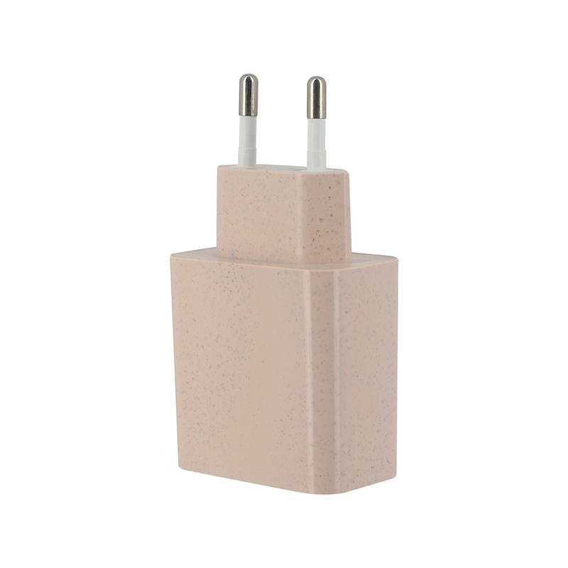 Edenwood Cargador 20W Eco USB‑C USB‑A Beige Rápido
