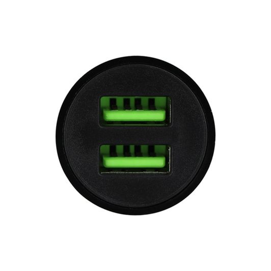 Cargador HIGH ONE 12W 2 Puertos USB‑A Negro