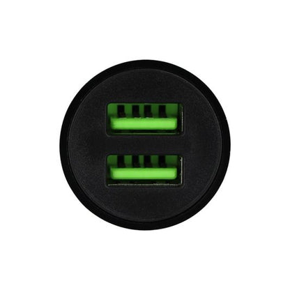 Cargador HIGH ONE 12W 2 Puertos USB‑A Negro