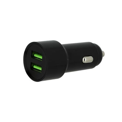 Cargador HIGH ONE 12W 2 Puertos USB‑A Negro