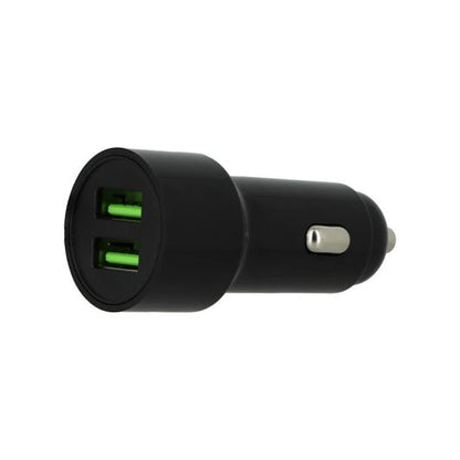 Cargador HIGH ONE 12W 2 Puertos USB‑A Negro