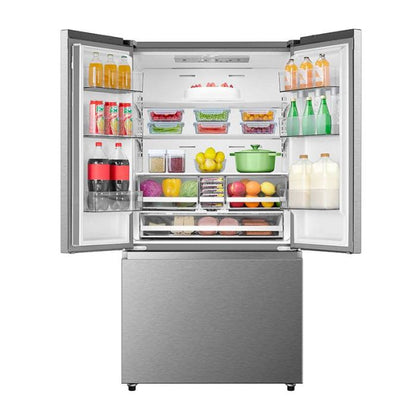 Hisense Frigorífico 3 Puertas Multi No Frost Inox