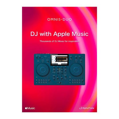ALPHATHETA OMNIS DUO Controlador USB Profesional para DJ