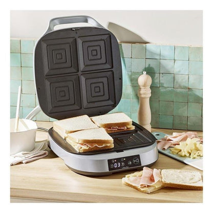 Sandwichera LAGRANGE CROQ'Y PARA 4 SANDWICHES