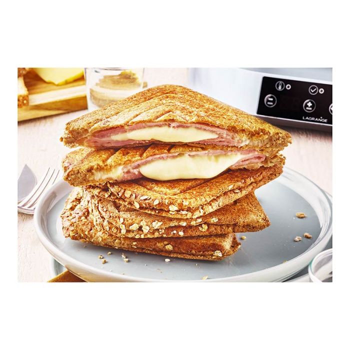 Sandwichera LAGRANGE CROQ'Y PARA 4 SANDWICHES