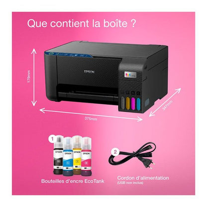 Epson ET-2861 Impresora Multifunción EcoTank Depósitos Recargables Negro