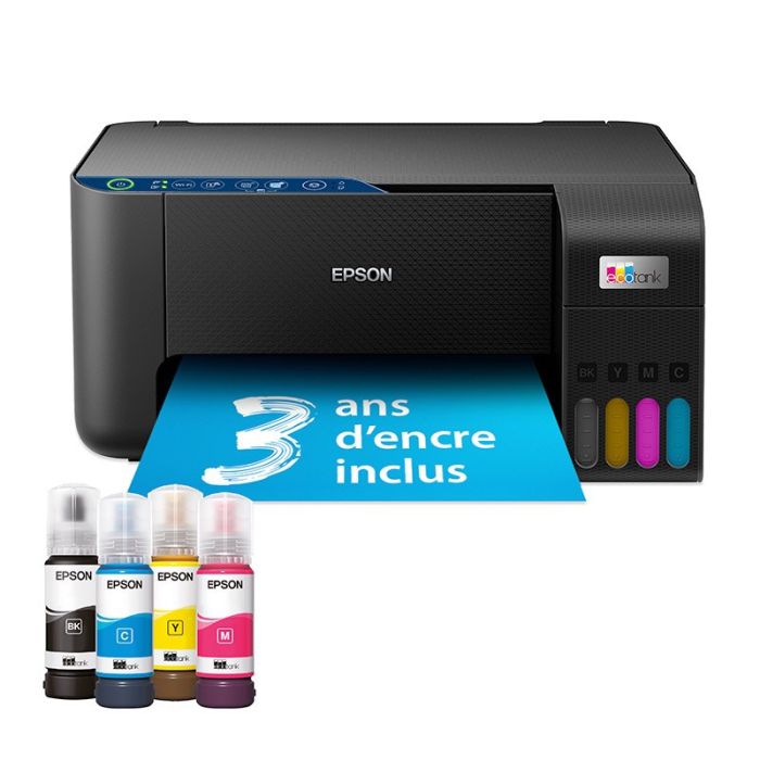 Epson ET-2861 Impresora Multifunción EcoTank Depósitos Recargables Negro