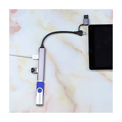 SEDEA USB‑C Hub con Adaptador 4 Puertos