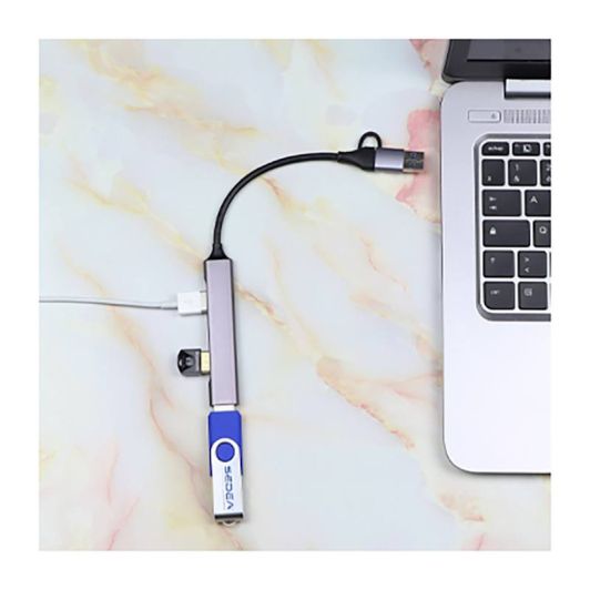 SEDEA USB‑C Hub con Adaptador 4 Puertos