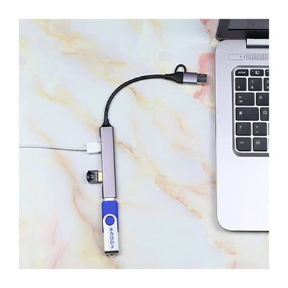 SEDEA USB‑C Hub con Adaptador 4 Puertos