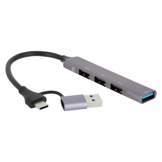 SEDEA USB‑C Hub con Adaptador 4 Puertos