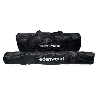 Edenwood Luces LED 9 RGB Multihaces Rotatorios Negro