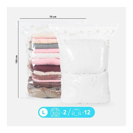 COMPACTOR Funda de almacenamiento al vacío con aroma a vainilla 70x100 cm