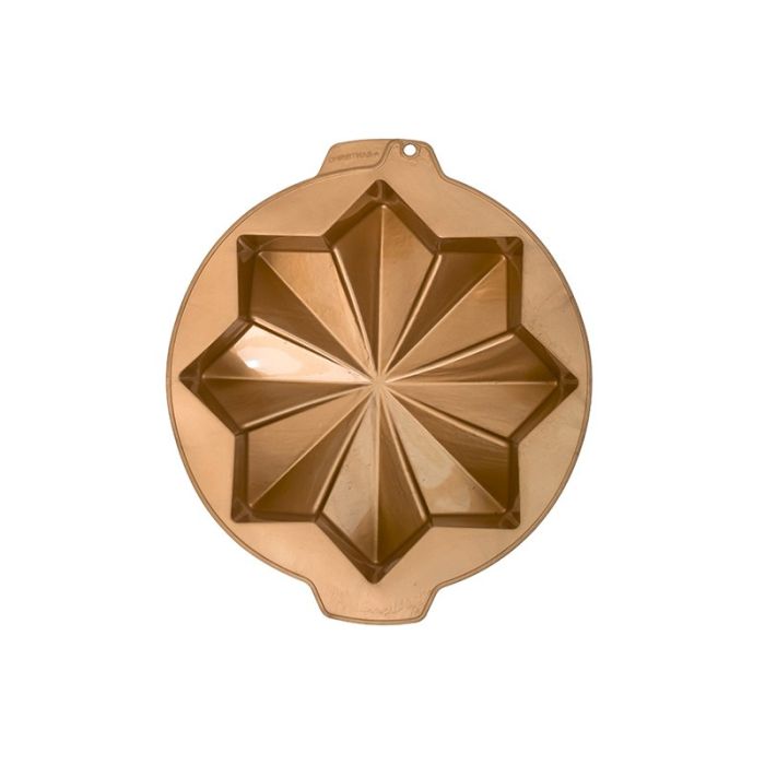 CECOA DIFFUSION Molde Silicona Estrella Origami Dorado
