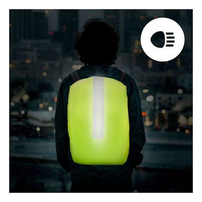 MOBILIS Funda Universal 30L para Mochila Amarilla Resistente