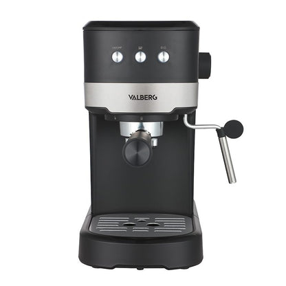 Valberg PumpCoffee M1 Cafetera Expresso 15 Bar Negro