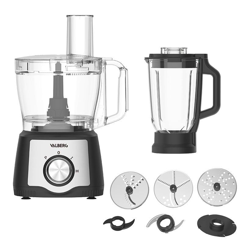 VALBERG VB-FP1220BK Robot Multifunción 1200W Negro
