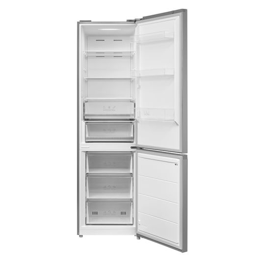 VALBERG 373L Frigorífico Combi No Frost Alto Inox Clase C