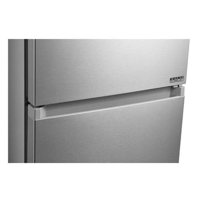 VALBERG 373L Frigorífico Combi No Frost Alto Inox Clase C