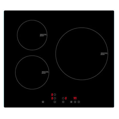 Valberg IH 3 TB 342C Placa Inducción 3 Quemadores Táctil