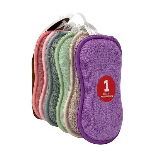 VENTEO Esponjas Lavables Multiusos 5+1 para Hogar Colores Variados
