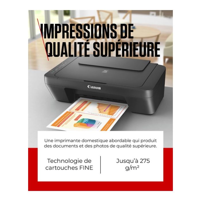 Canon MG2556S Impresora Multifunción 3 En 1 Negra