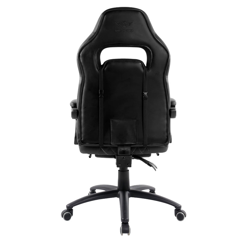 Spirit of Gamer Mustang n Silla Gaming Piel Sintética Negra