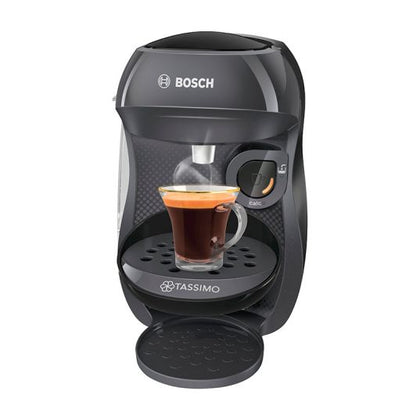 Bosch Tassimo TAS102E HAPPY Cafetera de Cápsulas Negra 0,7L