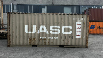 20‑Fuß ISO Box Dry Container Grecierter Stahl Mehrzweck Standard