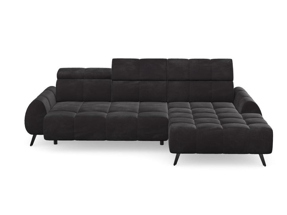 Luxusbetten24 Piano Bett Rechtsseitiger Stoff Element 01