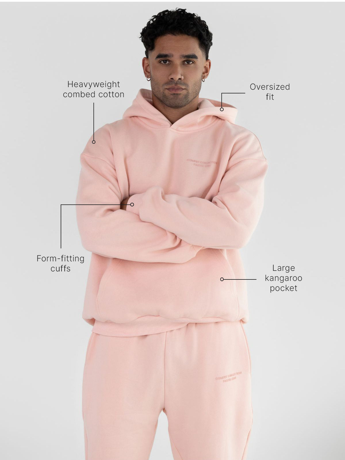 Comfrt Pastel Hoodie