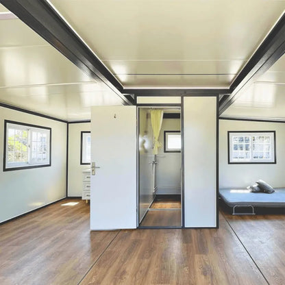 BOVONO Modulares Minihaus Mobile 6–8 m × 3–4 m für Wohnzwecke