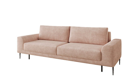 Designer 3 Sitzer Sofa Bloom in Cord mit Schlaffunktion und Stauraum