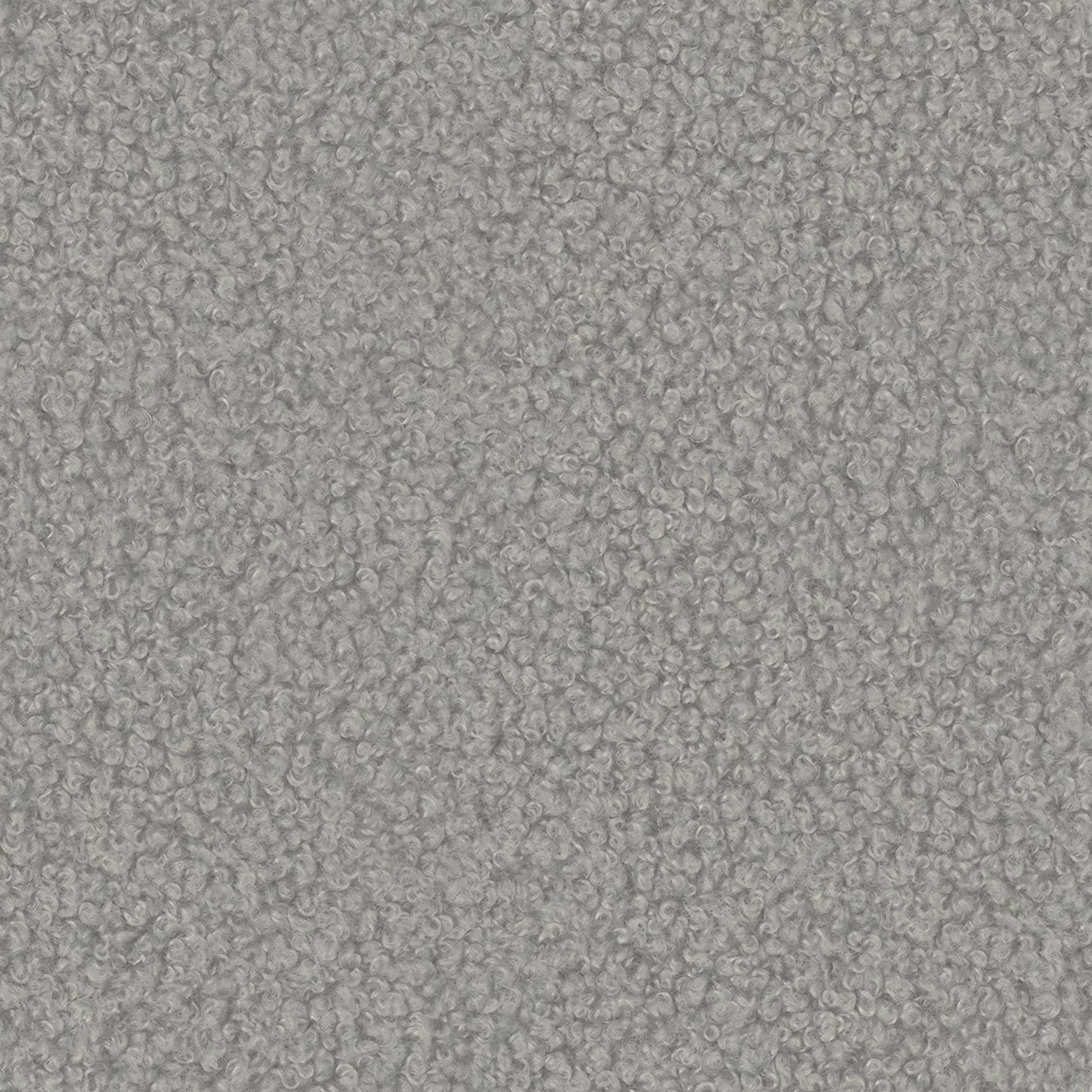 Avelo Polsterbett Bouclé mit Stauraum 200×200 cm Weiß
