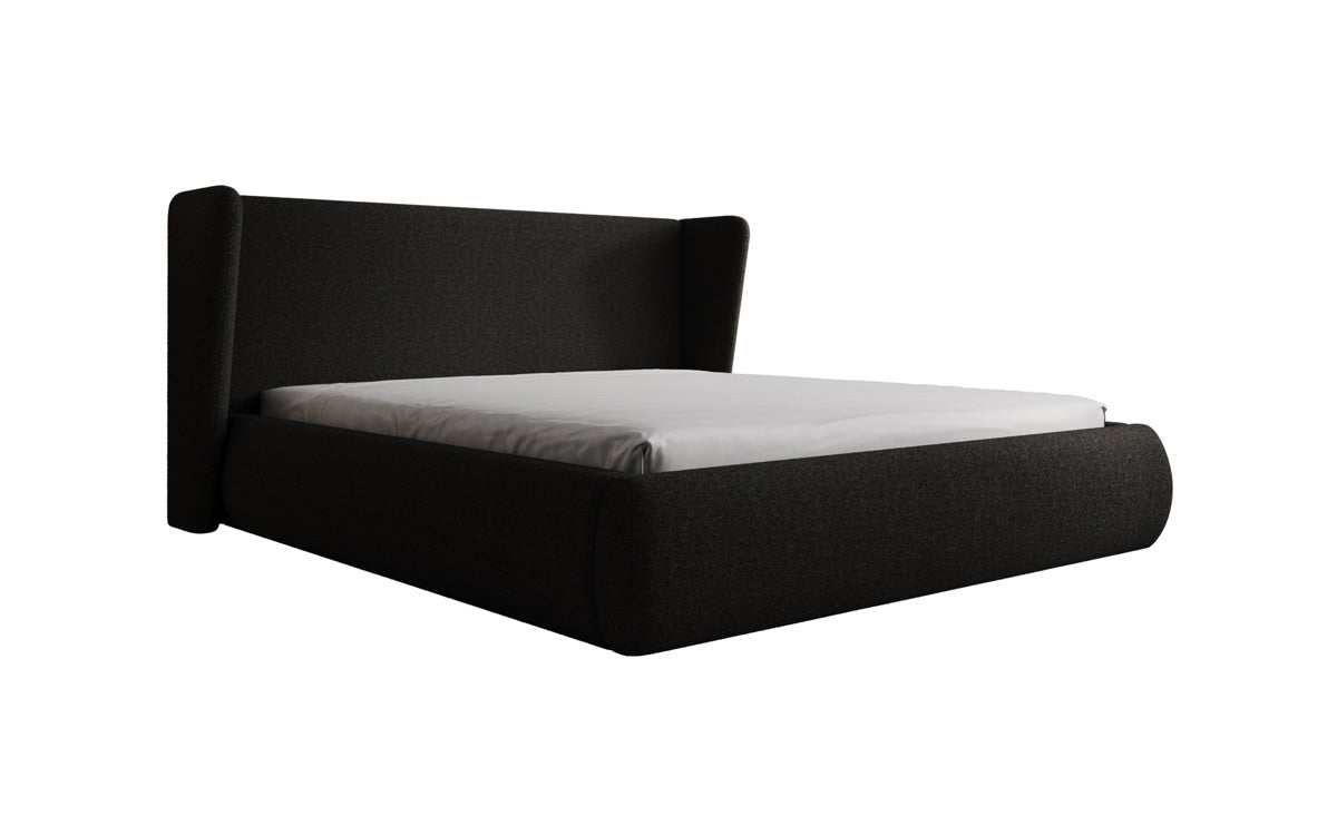 Luxusbetten24 Rosalie Polsterbett Teddy Bouclé 140x200 Beige