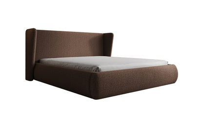 Luxusbetten24 Rosalie Polsterbett Teddy Bouclé 140x200 Beige