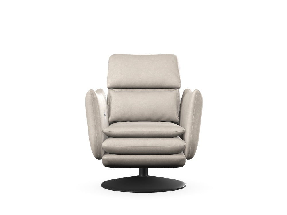 Luxusbetten24 ELFPPC0 Sessel, Modernes Design, Castel 03 Stoff