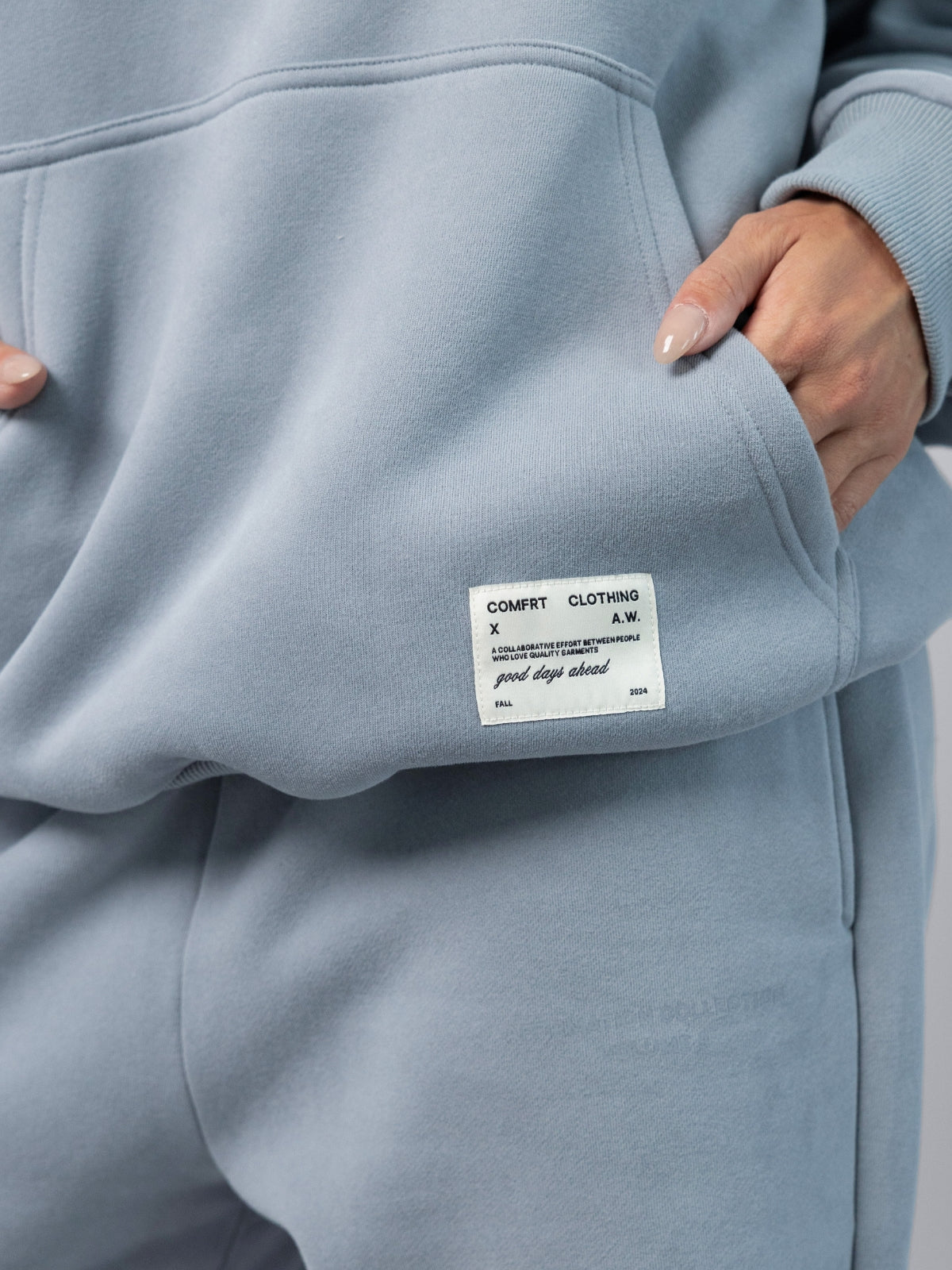 Comfrt Affirmation Hoodie Super Soft Cotton Blend Unisex