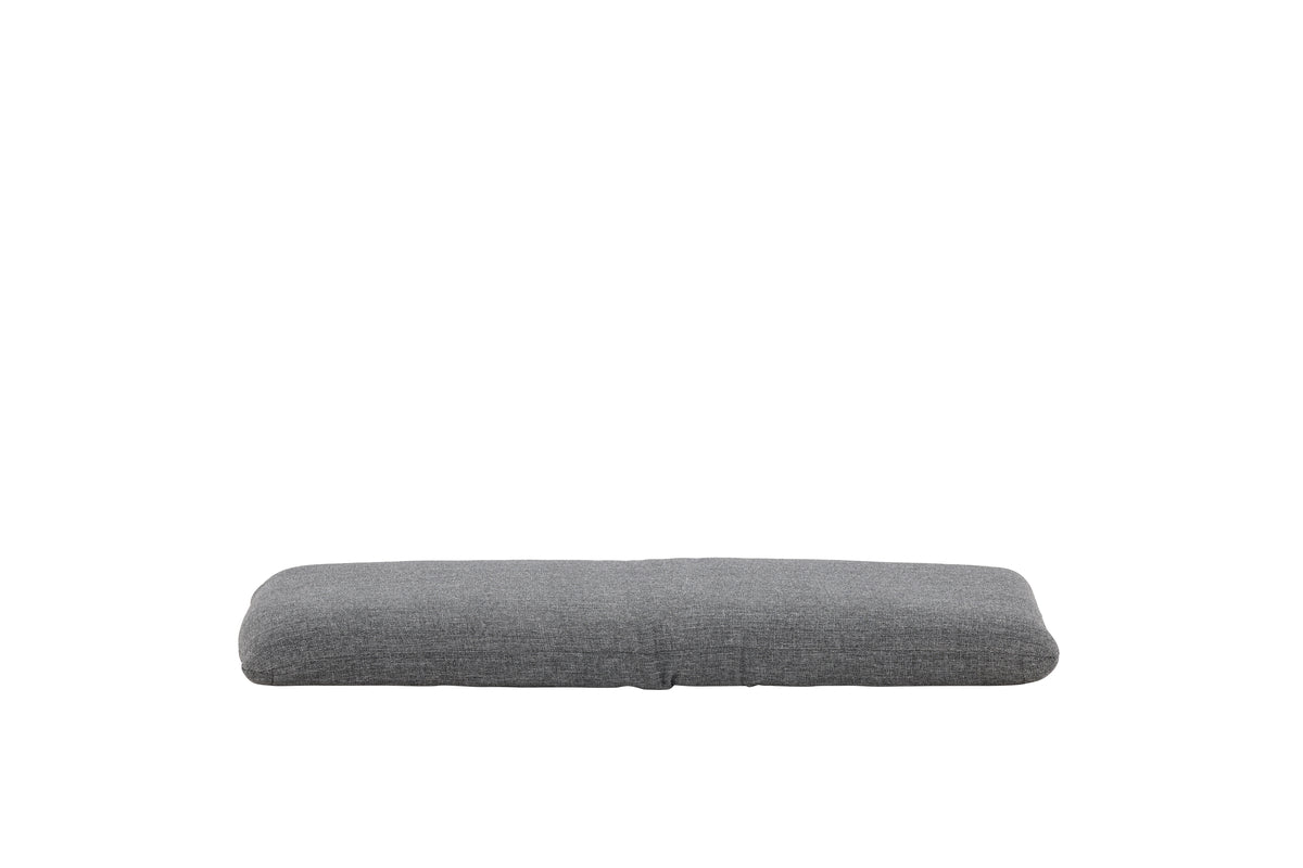 Luxusbetten24 Zephyra Sonnenliege Polyester Stahlgestell Grau Garten Komfort