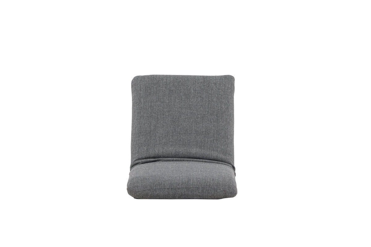 Luxusbetten24 Zephyra Sonnenliege Polyester Stahlgestell Grau Garten Komfort