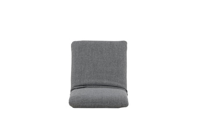 Luxusbetten24 Zephyra Sonnenliege Polyester Stahlgestell Grau Garten Komfort
