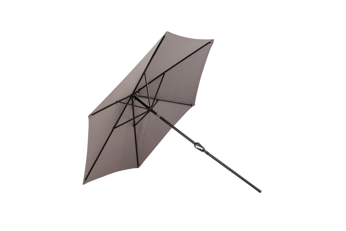 Sonnenschirm Imperia – Ø300 cm aus grauem Polyester