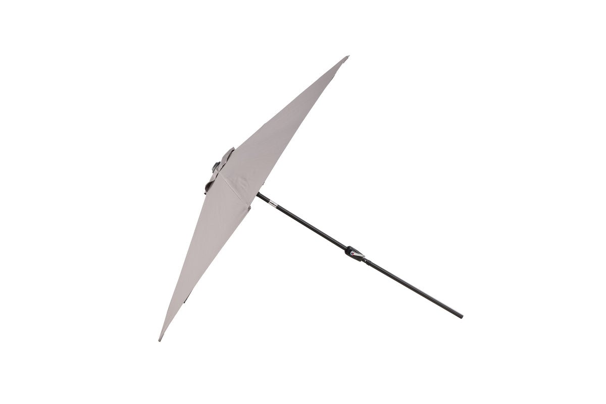 Sonnenschirm Imperia – Ø300 cm aus grauem Polyester
