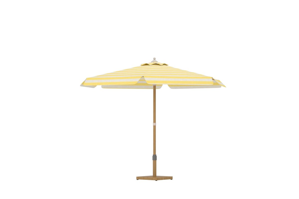 Tivaro Sonnenschirm – Stahlgestell, Gestreiftes Schirmdach, Für Garten, Outdoor