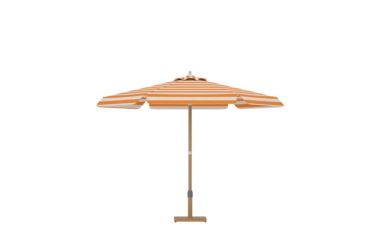 Tivaro Sonnenschirm – Stahlgestell, Gestreiftes Schirmdach, Für Garten, Outdoor