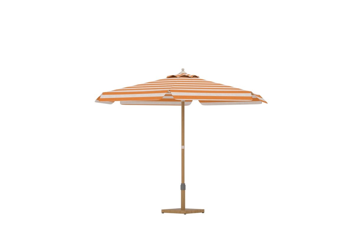 Tivaro Sonnenschirm – Stahlgestell, Gestreiftes Schirmdach, Für Garten, Outdoor