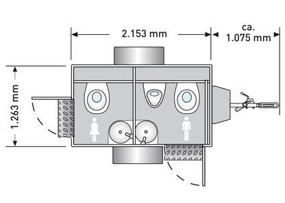 TOI® ECO WC-Trailer S